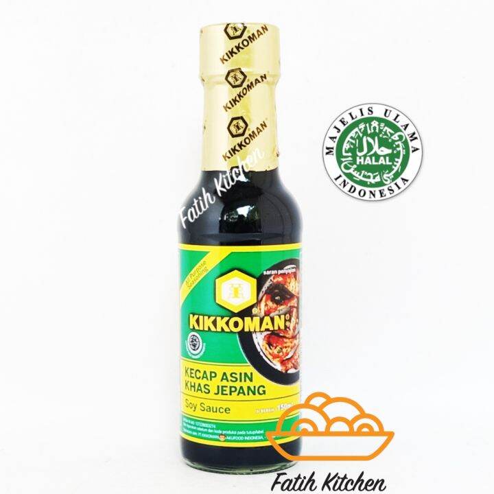 Kikkoman All Purpose Soy Sauce 150 Ml Halal - Kecap Asin Khas Jepang ...