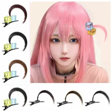 Anime BOCCHI THE ROCK Gotoh Hitori Elastic Hair Bands Blue and Yellow Ice  Cubes Hairpins Headwear Hair Ornament Jewelry Gift