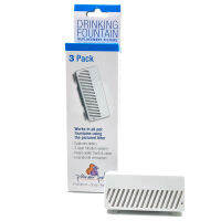 Pioneer Pet Drinking Fountain Replacement Filters แผ่นกรองรีฟิล สำหรับน้ำพุ รุ่นเซรามิคและสแตนเลส (3 แผ่น)