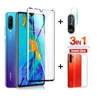 3 in 1 Full Cover Tempered Glass For Huawei P30 Pro / Lite honor 20s Screen Protector Camera Lens Film For Huawei P30 Pro Lite honor 20s phone case