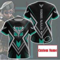 2023 Customized Fashion Personalized Rainbow Six Siege Zofia T-Shirt Print All Shirt Custom Name ，Contact the seller for personalized customization