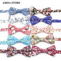 Fashion 2022 Bow Tie Accessory Cotton Print Bowtie Wedding Party Suits Flower Floral Gravata Colorful women 39;s Butterfly Freeship