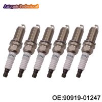 brand new 6 pcs/lot 90919 01247 9091901247 New Spark Plugs For Toyota RAV4 crown REIZ Prado Venza Lexus V6 3.5L FK20HR11 car accessories