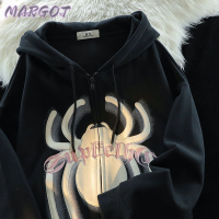 Margot Fashion เสื้อฮู้ด เสื้อแขนยาวอบอุ่น หลวมและสบาย สบายๆ ชิค ทันสมัย เท่ A98J90O 41Z231010