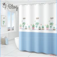 Shower Curtain PEVA Waterproof Bathroom Bath Room Toilet Mildew Curtain Modern Printed Thick on Sale lrs001.sg