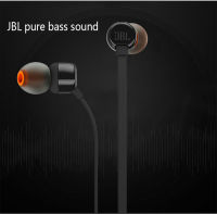 JBL TUNE 110 3.5mm Wired Earphones T110 Stereo Music Deep Bass Earbuds Sports Headset In-line Control Handsfree with Microphone