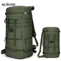 60L 50L Hiking Backpack Camping Bag Tactical Mountaineering Climbing Molle Nylon Army Bags Travel Outdoor Military Bag XA808WA