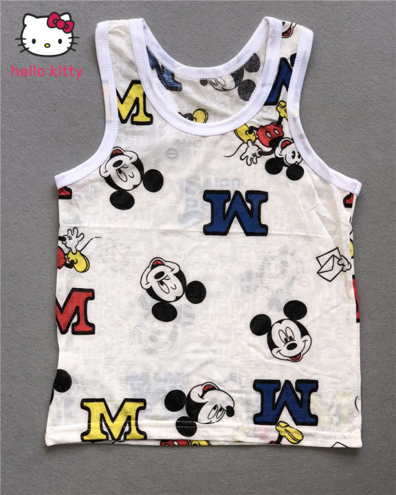 mouse-vest-camisoles-childrens-short-sleeve-baby-ultra-thin-breathable-t-shirt-summer-boy-undershirt-baby-clothes