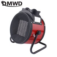 【CW】 DMWD Industrial Electric Fan Heater 3 gear Thermostat Air Warmer 2KW Room Radiator Fast Heating Portable Office Blower 220V