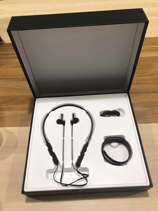 Oase LP01 Bluetooth Headset + Smartband Special Gift box Lazada Indonesia