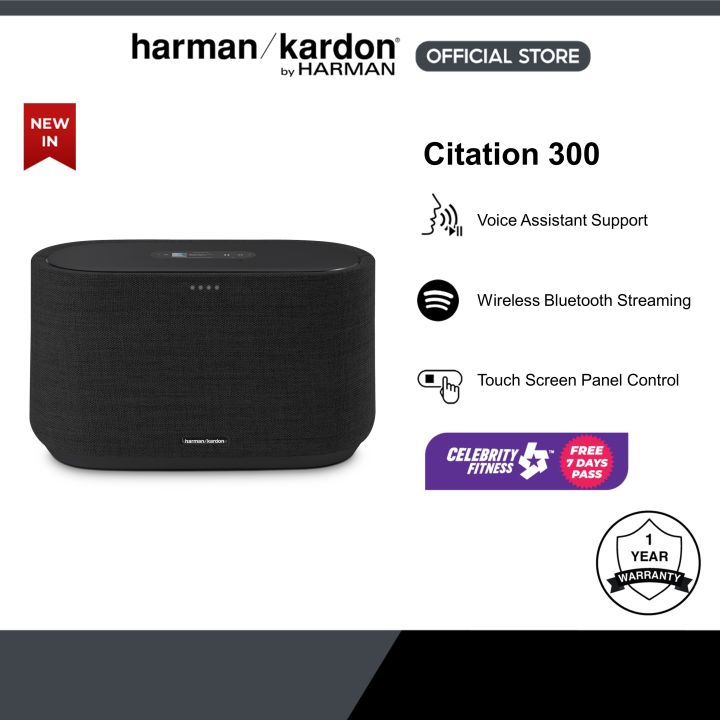 Harman Kardon Citation Oasis 3-in-1 Smart Home Radio Speaker Wireless Charging Support & Bluetooth Streaming | Lazada