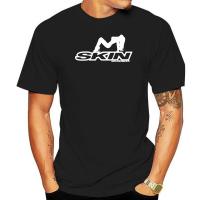 t shirt Mens Skin Industries y Logo BlackWhite T-shirt Motocross Racing Biker T-shirt Fashion Casual Tops Clothing