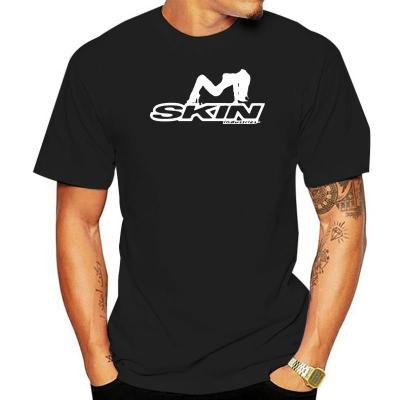 t shirt Mens Skin Industries y Logo BlackWhite T-shirt Motocross Racing Biker T-shirt Fashion Casual Tops Clothing