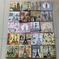 ผสม 20 แบบ กระดาษเช็ดปาก Decoupage กระดาษทิชชู่หรูหรา ผ้าขนหนูวินเทจ ดอกไม้ ผีเสื้อ หอโบสถ์ วันเกิด งานแต่งงาน ตกแต่งงานเลี้ยง-DFDAG STORE