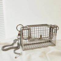 【YD】 Hollow Out Clutch Handbag Tote Metal Top-Handle Purse Fashion Evening