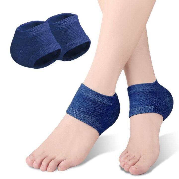 silicone-gel-heel-protector-sleeve-heel-pads-heel-cups-plantar-fasciitis-support-feet-care-skin-repair-cushion-half-yard-socks-shoes-accessories