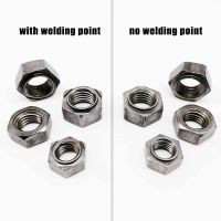 2/20pcs M4 M5 M6 M8 M10 M12 M14 M16 High Quantity Carbon Steel Hexagon Hex Stud Spot Weld Nut No Solder Point Nut