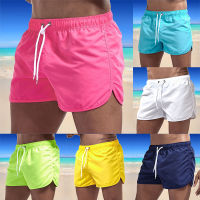 2021 Summer Mens Swimwear Shorts Brand Beachwear y Swim Trunks Men Swimsuit Low Waist Breathable Beach Wear Surf