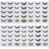 MEISHENJIE 3/5 Pair natural false eyelashes thick makeup 3d mink lashes soft eyelash extension fake eyelash short mink eyelashes