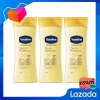 วาสลีน อินเทนซีฟ แคร์ ดีพ รีสโตร์ โลชั่น ขนาด 120 มล. แพ็ค 3 ขวด [Vaseline Intense Caredep, Store, Size 120 ml. Pack 3 bottles.]