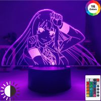 ❇ Anime Lamp Kakegurui 3D LED Night Light Jabami Yumeko Figure Gift for Bedroom Decor Cute Japanese Waifu Led Table Lamp