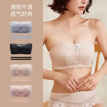 Strapless Bra for Woman Invisible Tube Tops Seamless Breathable Wireless  Wedding Brassiere Push Up Bras Lingerie Sexy Bralette