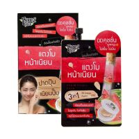 [6ซอง ] Face 2 Face Watermelon DD Cushion Cream เฟซ 2 เฟซ วอเตอร์เมลอน ดีดี คุชชั่น ครีม ดีดี แตงโม 8กรัม