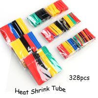 【YF】☁  70/127/164/328/530pcs Assorted 1.0-14.0mm Polyolefin Shrink Tube Wrap Cable Protector Wire 2 :1 Insulated Sleeve