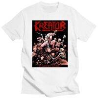 Kreator Pleasure To Kill เสื้อยืด S-3XL คุณภาพสูง2023เสื้อยืดคอกลมแขนลำลองขาสั้นแฟชั่นพิมพ์ลายเสื้อ100% ฤดูร้อน