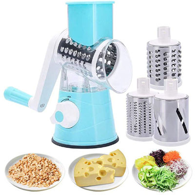 2021Manual Vegetable Cutter Slicer Kitchen Roller Gadgets Tool Fruit Vegetable Chopper Round Slicer Graters Potato Carrot Shredder