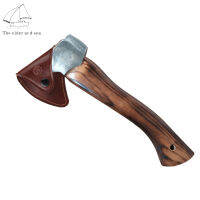 Elder Sea Axe Blade Cover หนาทนต่อการสึกหรอ Outdoor Camping หนัง Axe Head Sheath Case อุปกรณ์เสริม