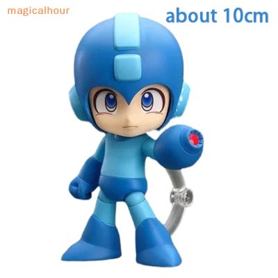 Magicalhour^^ 556 ตุ๊กตาฟิกเกอร์ Rockman Mega Man ของเล่นเปลี่ยนหน้าได้