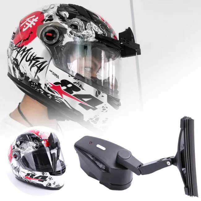 Updated Universal Motorcycle Helmet Electric Wiper Motor Helmet