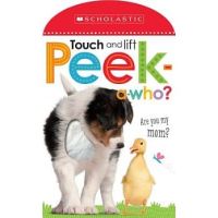 Touch and lift Peek a who: are you my mom? Cardboard touch flip book Xuele publishes real pictures of academic early learners