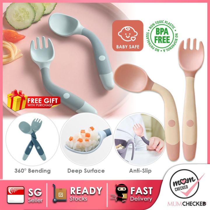 Buy Bendable Utensil Set  Soft Utensil Set for Kids