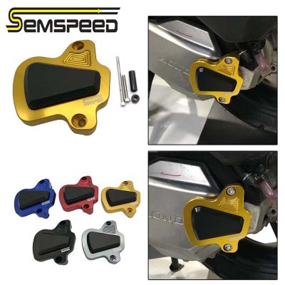 SEMSPEED adv150 Motorcycle Accessories Modified CNC ADV 150 Engine Guard Cover Pad Protector For Honda ADV150 ADV 150