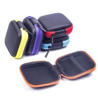 ▲✓◊ Earphone Wire Organizer Box Coin Purse Headphone USB Cable Protective Case Storage Box Wallet Pouch Bag Container