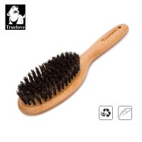 Truelove Pet Dog Hair Combing Brush Bristles Bamboo Cat Dog Comb Soft Hair Remover Tool for Pet Beauty Grooming Accessories