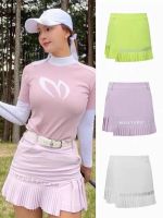 2023 New Summer Golf Clothes New Women GOlf Skirt Black or White Color Fashion Anti-Glare Outdoor Sports Girl Short Skirt