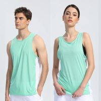 Summer Vest Sleeveless Bodybuilding Gym Men Women Marathon Jogging Lightweight Tank Tops 2023 Workout Fitness Polyester Singlets