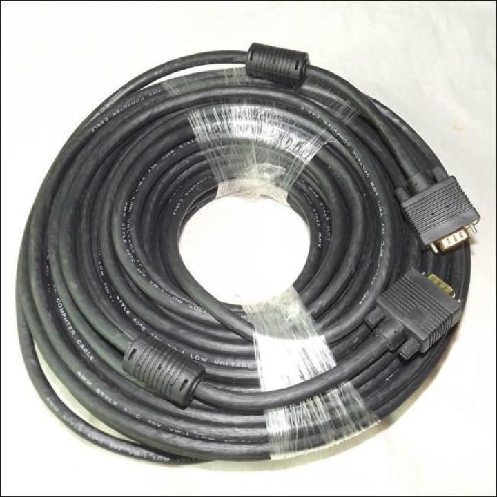 best-seller-umbrella-vga-rgb-3-6-50m-cable-m-m-สายจอยาว-50เมตร-เส้นใหญ่-สีดำ-843-ที่ชาร์จ-หูฟัง-เคส-airpodss-ลำโพง-wireless-bluetooth-คอมพิวเตอร์-โทรศัพท์-usb-ปลั๊ก-เมาท์-hdmi-สายคอมพิวเตอร์