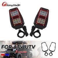 1 Pair Car Rear Mirror Light Professional Atv Rear Mirror With Led Lights For Yamaha