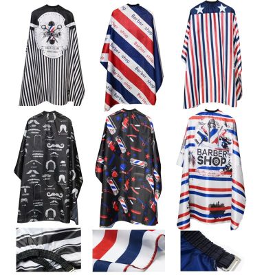 ‘；【。- 1Pc  Salon Hairdressing Cape Barber Hairdressing Unisex Gown Cape Hairdressing Barbers Cape Gown Cover Cloth Waterproof Hot