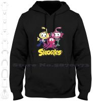 Swim Along Snorks Cast Tribute Streetwear Sport Hoodie Sweatshirt Snorks Jem And The Holograms She Ra Princess Of Power Shera