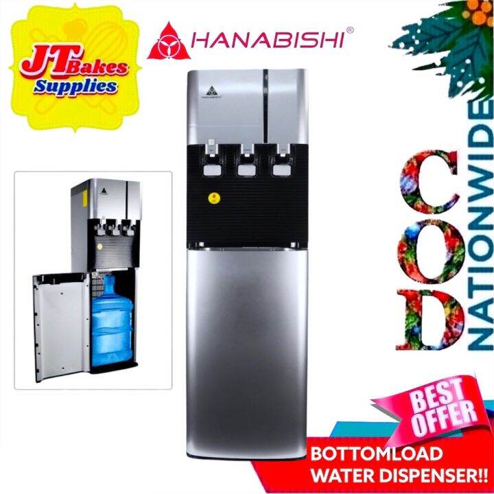New Hanabishi Water Dispenser Bottom Loading HFSWD3900BL Lazada PH