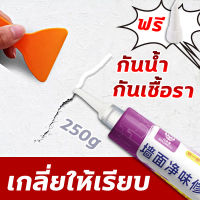 หลังซ่อมเหมือนผนังใหม่ GE ปูนซ่อมรอยแตก 250g ครีมซ่อมผนัง ปูนฉาบผนัง ซ่อมผนังขจัดคราบกันน้ำกันเชื้อราไม่มีกลิ่นแปลก อุดรอยปูนแตก ปูนร้าว รูตะปู ลอกผนัง รั่วซึม ปกป้องผนัง ครีมฉาบผนัง น้ำยากันรั่ว ครีมฉาบผนังปูน กาวซ่อมผนัง ซ่อมผนัง ซ่อมผนังปูน ลอกสีผนังปู