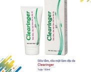 CLEARINGER -sữa rửa mặt và sữa tắm dịu nhẹ cho mọi loại da