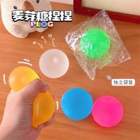 Funny Decompress Toy Boy Creative Flashing In The Dark Decompression Ball Luminous Pinching Music Stress Relief Toys Kids Gifts