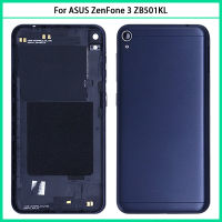 Baru untuk ZenFone 3 ZB501KL Bateri Belakang Pintu Belakang dengan Butang ZB501KL ด้านข้าง Bateri Perumahan Bahagian Penggantian Kes