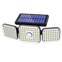 Solar Motion Lights Outdoor Security Solar Lights Motion Sensor Security Flood Lights for Courtyard Garden Wall Garage